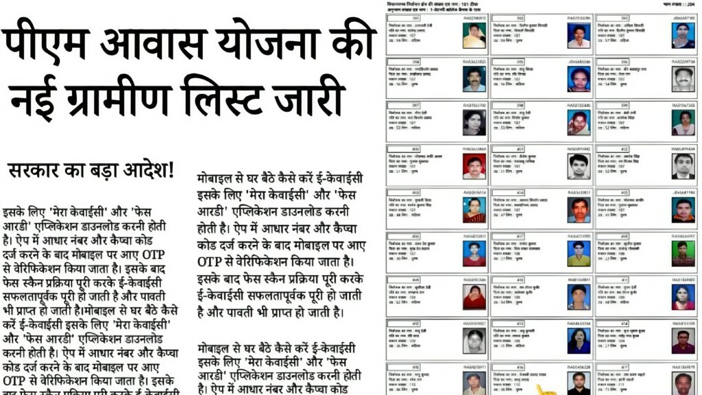 PM Awas Yojana New Gramin List 2026